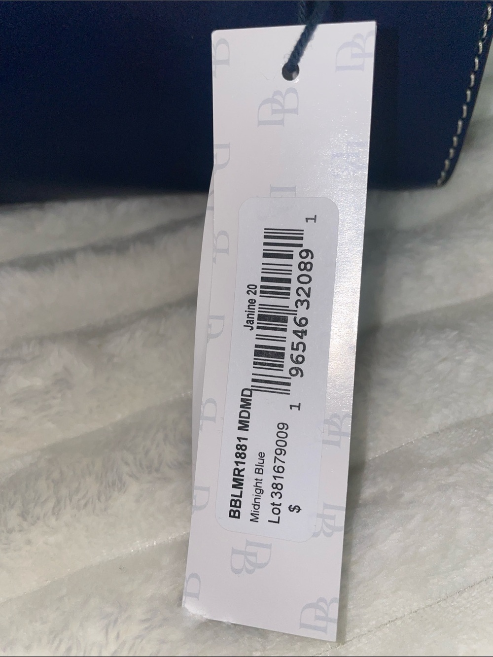 Dooney & Bourke Janine 20 Midnight Blue - Picture 7 of 7